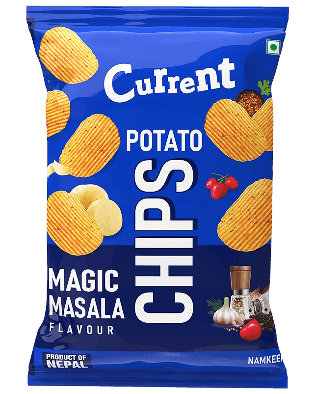 current magic masala chips (potato)