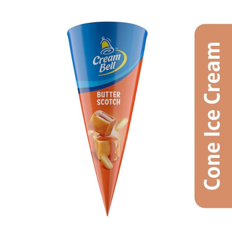 Cream bell  Butter scotch 60ml (cone)