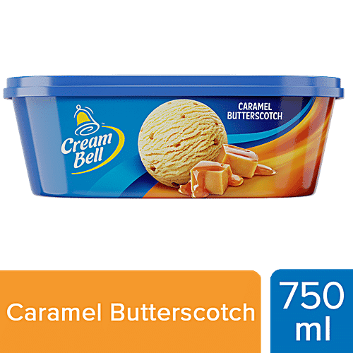 Cream bell Caramel butter scotch 750ml Familypack